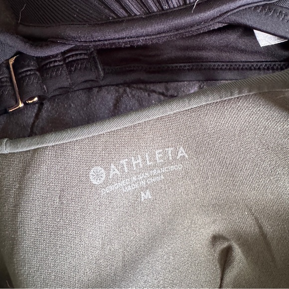 Athleta Olive and Black Bikini Set - Picture 3 of 5